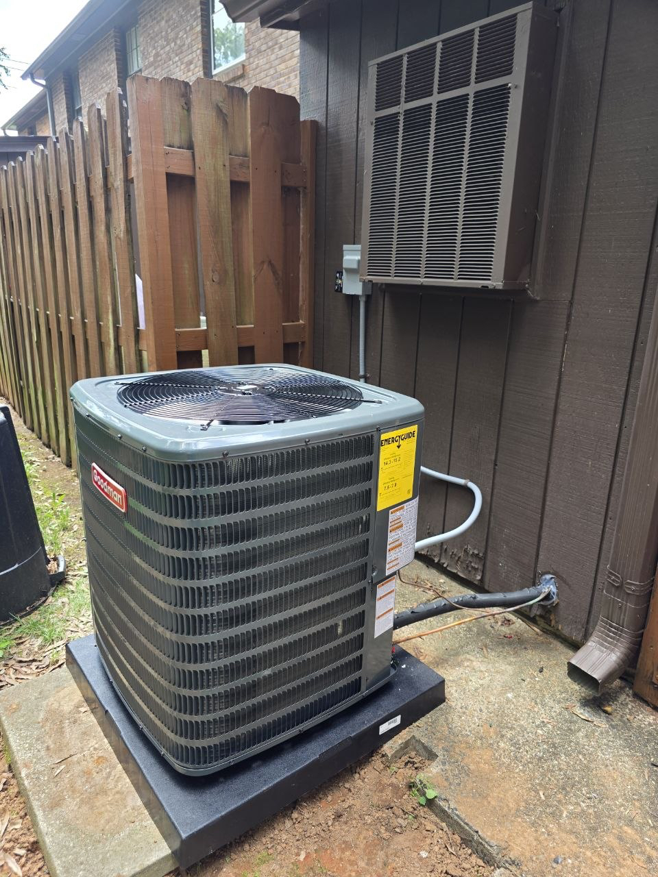 Goodman outdoor AC system