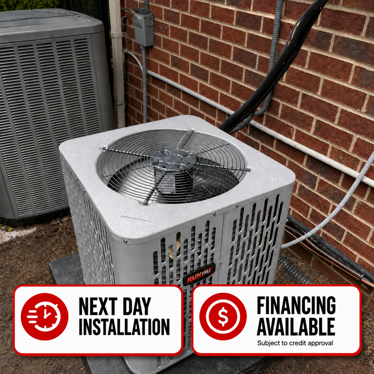 Next Day Installation in Charlotte, NC. Financing Available, subject to credit approval.